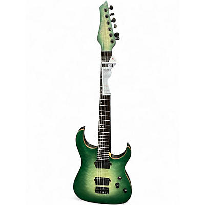 Used Harley Benton AMAROK BARITONE Green Baritone Guitars