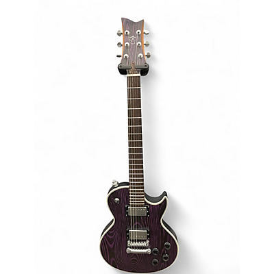 Used Harley Benton Agufish Custom Signature PB LTD Purple Solid Body Electric Guitar