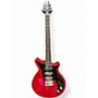 Used Harley Benton BM-75 Wine Red Solid Body Electric Guitar Wine Red