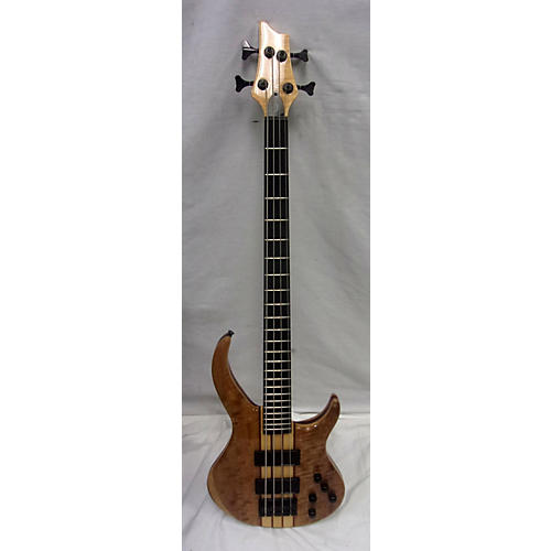 Used Harley Benton BZ4000 Deluxe Natural Electric Bass Guitar Natural