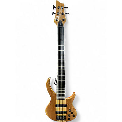 Used Harley Benton BZ-6000 DELUXE NATURAL Electric Bass Guitar
