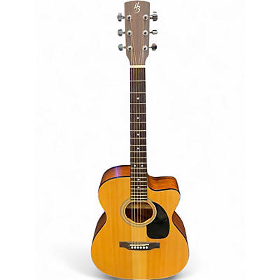 Used Harley Benton CLA-16SCE Natural Acoustic Electric Guitar