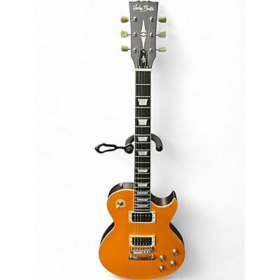 Used Harley Benton CLASSIC SERIES ORANGE Solid Body Electric Guitar