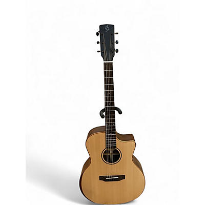 Used Harley Benton CLG-70ASR CE Natural Acoustic Electric Guitar