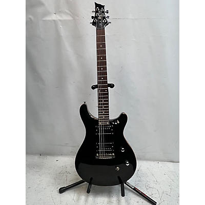 Used Harley Benton CST 24 Deluxe Black Solid Body Electric Guitar