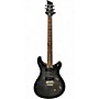 Used Harley Benton CST-24 Deluxe Trans Charcoal Solid Body Electric Guitar Trans Charcoal