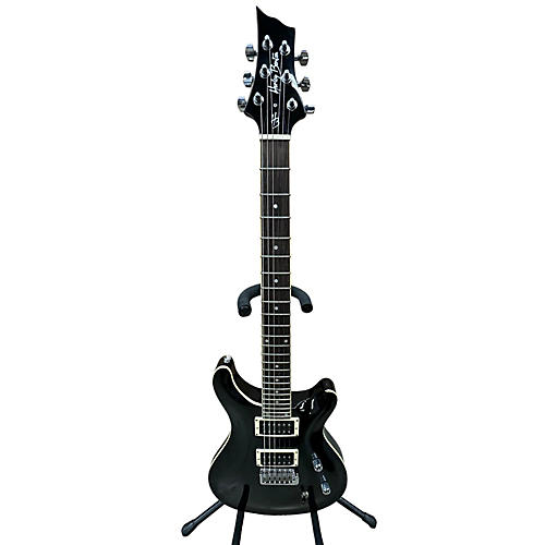 Harley Benton Used Harley Benton CST-24 Trans Black Solid Body Electric Guitar Trans Black