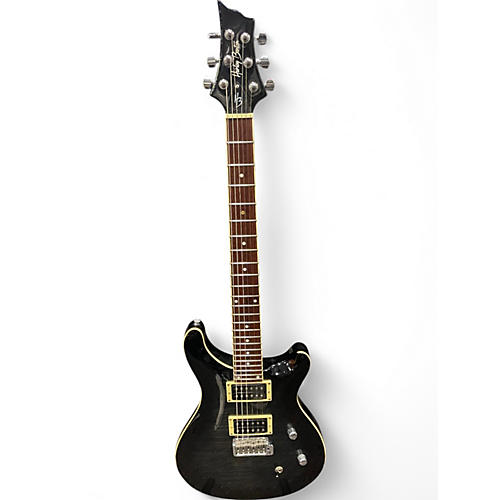 Used Harley Benton CST-24T Charcoal Burst Solid Body Electric Guitar Charcoal Burst