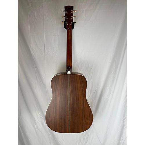 Used Harley Benton Cld41se Natural Acoustic Guitar Natural