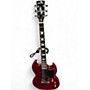 Used Harley Benton DC Custom Line Cherry Solid Body Electric Guitar Cherry