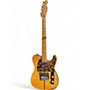 Used Harley Benton Deluxe Series Madcat Antique Natural Solid Body Electric Guitar Antique Natural
