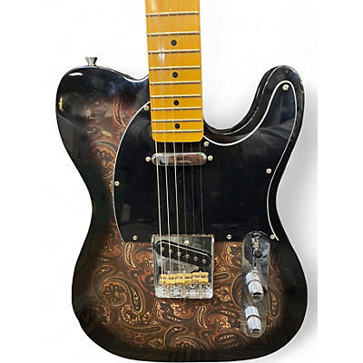 Used Harley Benton Deluxe TE-70 Paisley Solid Body Electric Guitar