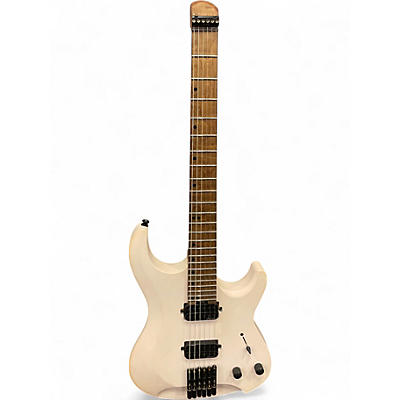 Used Harley Benton Dullahan Shell Pink Solid Body Electric Guitar