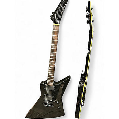 Used Harley Benton EX 84 BLACK GRAPHITE ROAD Solid Body Electric Guitar