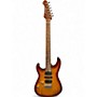 Used Harley Benton FUSION 3 HSH FLAMED BENGAL BURST Solid Body Electric Guitar FLAMED BENGAL BURST