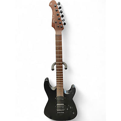 Used Harley Benton Fusion III Black Solid Body Electric Guitar