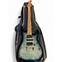Used Harley Benton Fusion III HSH Blue Burst Solid Body Electric Guitar Blue Burst