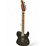 Used Harley Benton Fusion-T EMG Black Solid Body Electric Guitar Black