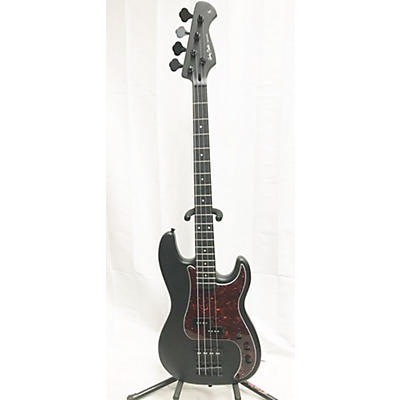 Used Harley Benton H3 Black Electric Bass Guitar