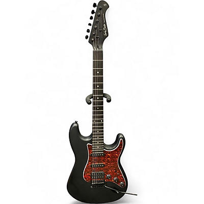 Used Harley Benton H3 Black Solid Body Electric Guitar