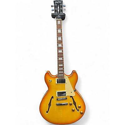 Used Harley Benton HB35 PLUS LEMON DROP[ Hollow Body Electric Guitar