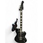 Used Harley Benton JA Baritone Black Solid Body Electric Guitar Black