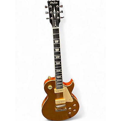 Used Harley Benton LP CLASSIC Gold Top Solid Body Electric Guitar