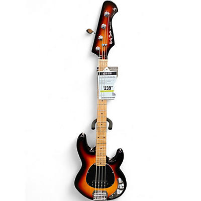 Used Harley Benton MB-4 Music Man 2 Color Sunburst Electric Bass Guitar