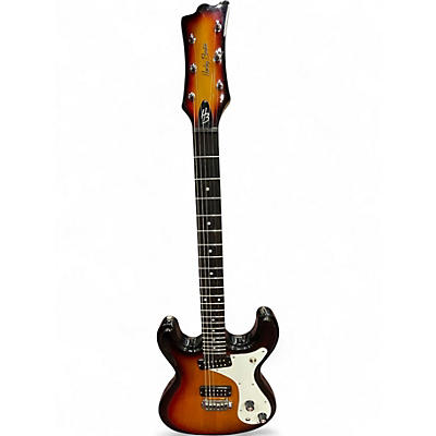 Used Harley Benton MR MODERN VINTAGE 2 Tone Sunburst Solid Body Electric Guitar