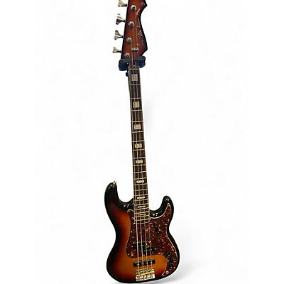 Used Harley Benton MV-4MSB SB SUNBURST Electric Bass Guitar