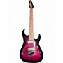 Used Harley Benton MultiScale-7 Progressive Magenta Burst Solid Body Electric Guitar Magenta Burst