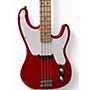 Used Harley Benton PB-50-FR Red Electric Bass Guitar Red