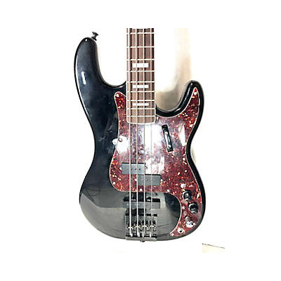 Used Harley Benton PJ Black Electric Bass Guitar