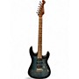 Used Harley Benton PRO SERIES Blue Solid Body Electric Guitar Blue