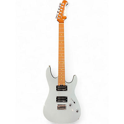 Used Harley Benton PRO SERIES Blue Solid Body Electric Guitar