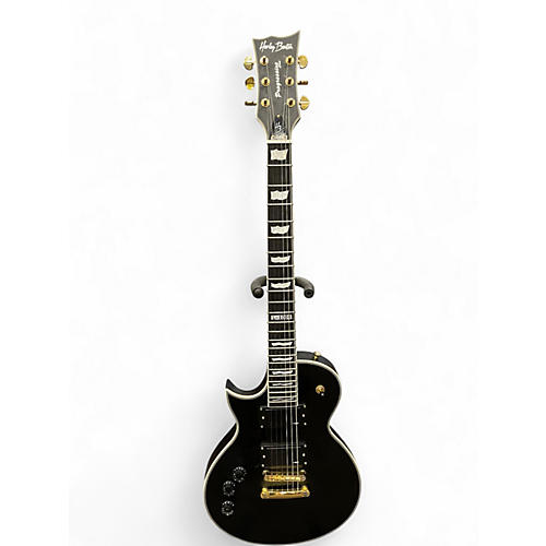 Used Harley Benton PROGRESSIVE HB-1000 BLACK Electric Guitar BLACK