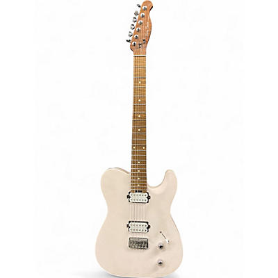 Used Harley Benton Pro Series Fusion-T HH HT Light Pink Solid Body Electric Guitar