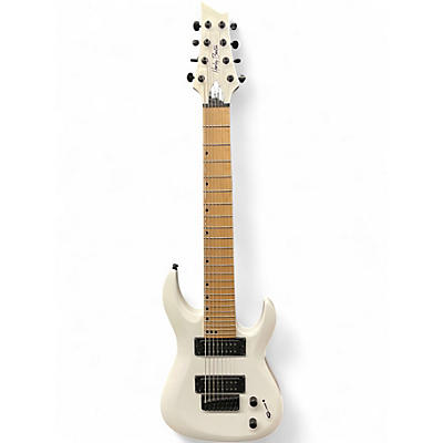 Used Harley Benton R-458MN White Solid Body Electric Guitar