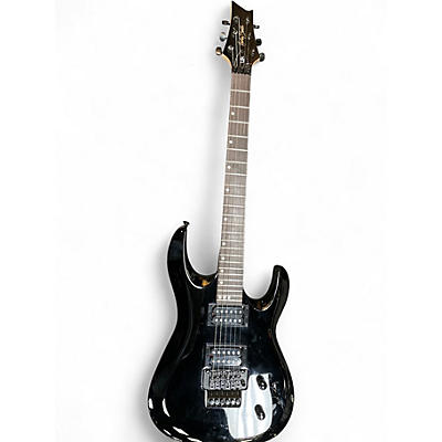 Used Harley Benton R456 Black Solid Body Electric Guitar