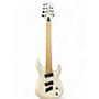Used Harley Benton R457 7 String Multiscale White Solid Body Electric Guitar White