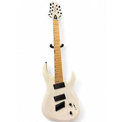 Used Harley Benton R457MN White Solid Body Electric Guitar