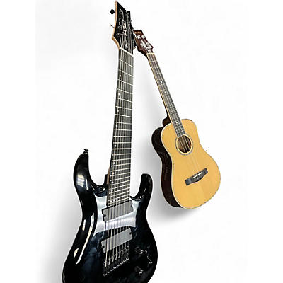 Used Harley Benton R458 Black Solid Body Electric Guitar