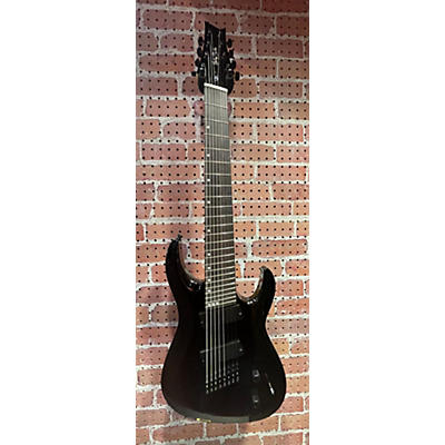 Used Harley Benton R458FF Black Solid Body Electric Guitar
