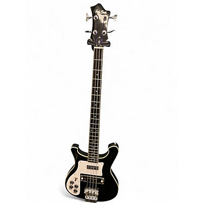 Used Harley Benton RB-414 Black Electric Bass Guitar