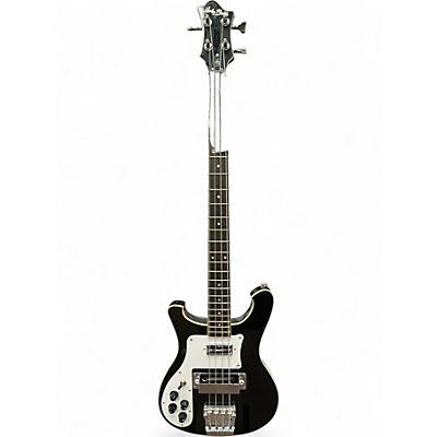 Used Harley Benton RB-414 Black Electric Bass Guitar