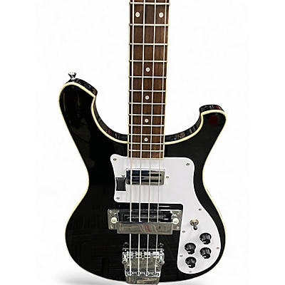 Used Harley Benton RB-414 Black Electric Bass Guitar