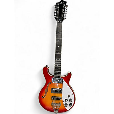 Used Harley Benton RB612 Sunburst Solid Body Electric Guitar