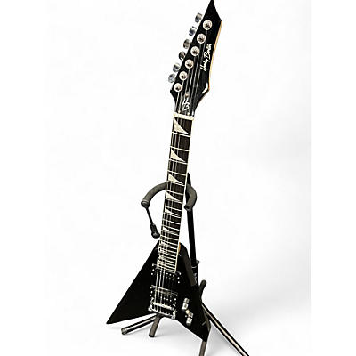 Used Harley Benton RX-10 Black Solid Body Electric Guitar