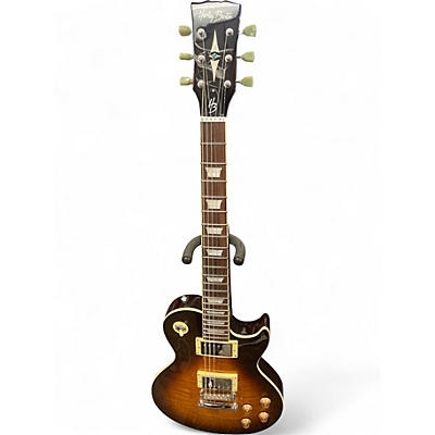 Used Harley Benton SC-550 Tobacco Burst Solid Body Electric Guitar