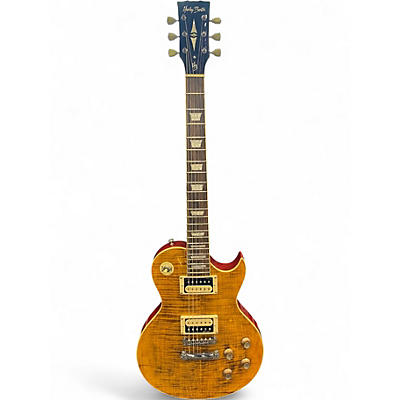 Used Harley Benton SC550 DELUXE YELLOW Solid Body Electric Guitar